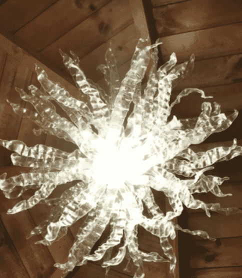 Lámpara Botella PET